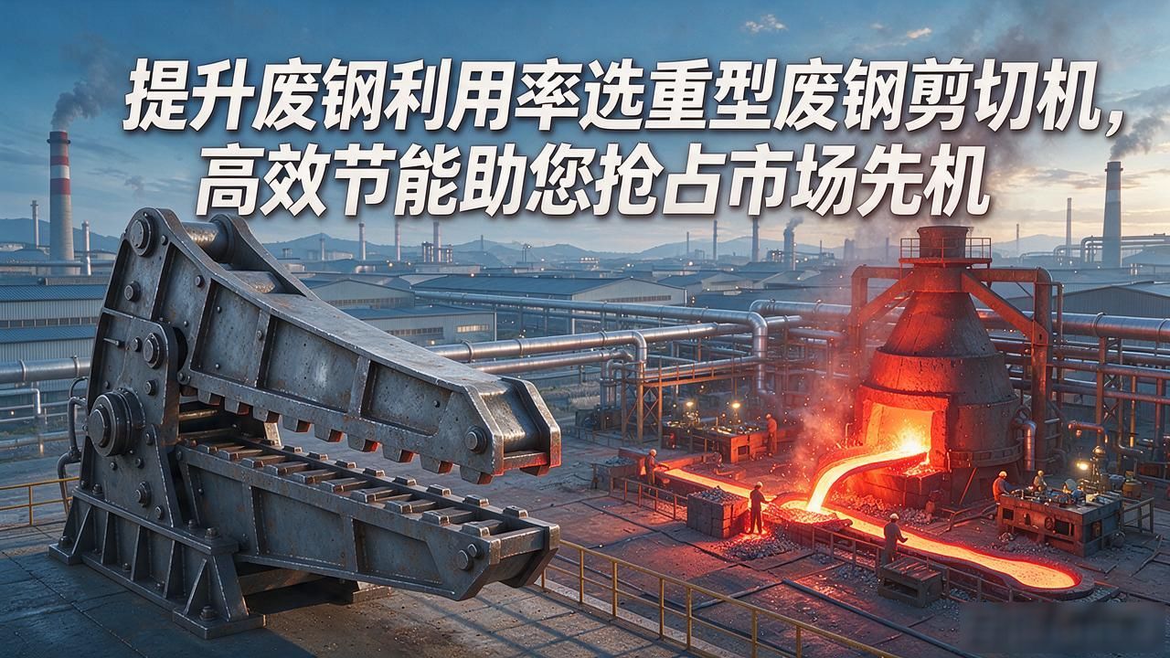 提高废钢利用率_重型废钢剪切机_循环使用废钢资源