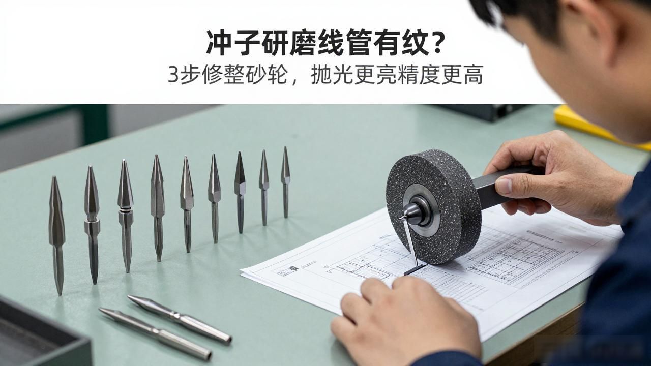 冲子研磨机砂轮修整技巧_冲针研磨砂轮修整方法_冲子冲的线管怎么打磨