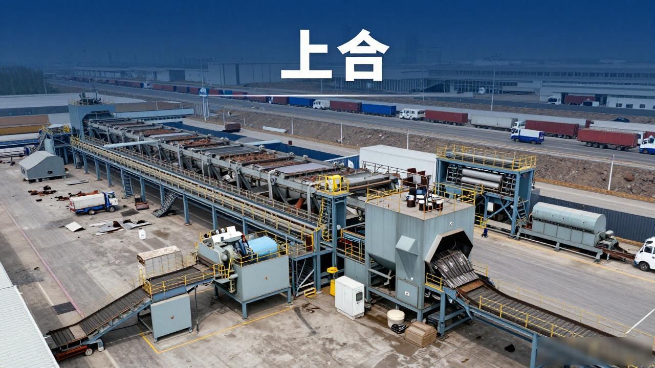 天津上合绿色循环基地_天津废钢废铁回收_废钢回收精深加工